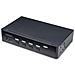 KVM switch DisplayPort a 4 porte, monitor singolo 4K 60Hz, 6 porte USB, commutazione con pulsanti e hotkey, DP 1.2, indipendente dal SO, conformità TAA - Foto miniatura 1