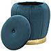 Pouf Mf357 - Ottanio - Legno - 43x43x43 Cm - Foto miniatura 5