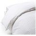Sacco Copripiumino Hotellerie Raso Rigato In Raso Di Cotone Colore Bianco Misura Matrimoniale - Foto miniatura 2