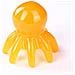 Massaggiatore Per Cuoio Capelluto A Forma Di Polpo - Pettine Da Massaggio Grande Per Agopuntura Orange - Foto miniatura 1