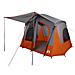 Tenda Campeggio Cabina 5 Persone Grigio Arancione Impermeabile - Foto miniatura 2