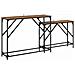 Tavolo consolle 2 pcs Legno vecchio 100 x 28 x 75 cm - Foto miniatura 1