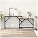 Tavolo consolle 2 pcs Legno vecchio 100 x 28 x 75 cm - Foto miniatura 2