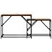 Tavolo consolle 2 pcs Legno vecchio 100 x 28 x 75 cm - Foto miniatura 5