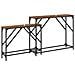 Tavolo consolle 2 pcs Legno vecchio 100 x 28 x 75 cm - Foto miniatura 7