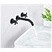 Rubinetto per lavabo da bagno, Blackswan, tipo M62, modello nero opaco, misura 21 cm - Foto miniatura 2