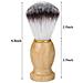 Set Da Barba Da Uomo A 3 Pezzi Con Manico In Legno, Setole In Nylon, Supporto E Ciotola - Foto miniatura 7