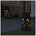Faro LED solare per sentieri 2 pcs Nero - Foto miniatura 3