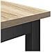 Panchina da pranzo Rovere Sonoma 100 x 32,5 x 48,5 cm - Foto miniatura 6