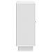 Credenza Bianco Lucido 66 x 34,5 x 90 cm Legno ingegnerizzato - Foto miniatura 5