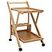 Carrello da Cucina con Ruote Marrone Chiaro 65 x 40,5 x 76,5 cm - Foto miniatura 1