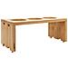 Carrello da Cucina con Ruote Marrone Chiaro 65 x 40,5 x 76,5 cm - Foto miniatura 5