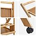 Carrello da Cucina con Ruote Marrone Chiaro 65 x 40,5 x 76,5 cm - Foto miniatura 9