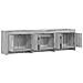 Mobile TV 168 x 33 x 47 cm Sonoma grigio Legno ingegnerizzato - Foto miniatura 3