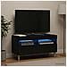 Mobile TV LED Nero Legno ingegnerizzato - Foto miniatura 2