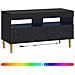 Mobile TV LED Nero Legno ingegnerizzato - Foto miniatura 3
