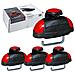 Box Da Tetto Baule Portatutto 330l Nero Lucido Abs - Foto miniatura 9