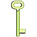 Chiavi Ottonate 'patent' - 5010 - Foto miniatura 2