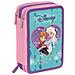 Astuccio Completo 3 Zip Frozen Elsa Anna Accessoriato Bambine Scuola - Foto miniatura 1