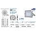 Faretti Led 30w Ip65 Samsung Slimline Grigio Luce Calda 3000k V Tac Vt-30 454 - Foto miniatura 2
