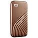 WD 500GB My Passport SSD portatile con tecnologia NVMe, USB-C, fino a 1.050 MB / s in lettura, fino a 1000MB / s in scrittura, Oro - Foto miniatura 3