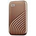 WD 500GB My Passport SSD portatile con tecnologia NVMe, USB-C, fino a 1.050 MB / s in lettura, fino a 1000MB / s in scrittura, Oro - Foto miniatura 4