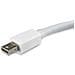 133440 Cavo e Adattatore Mini DisplayPort a DisplayPort 0,15m M / F- Bianco - Foto miniatura 2
