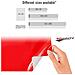 Foglio Pellicola Adesiva Per Wrapping Rosso Corsa, 120 X 152 Cm - Foto miniatura 4