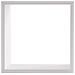 Set Da 3 Mensole Decorative In Mdf A Cubo Bianco - Foto miniatura 2