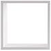 Set Da 3 Mensole Decorative In Mdf A Cubo Bianco - Foto miniatura 5