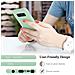 Custodia Compatibile Con Samsung Galaxy Note 8 In Liquid Verde Chiaro - Coperchio Protettivo In Silicone Tpu Flessibile - Foto miniatura 6