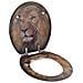 Sedile Wc Lion Con Mdf, - Foto miniatura 4