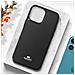 Cover Iphone 13 Pro Silicone Effetto Brillante Pearl Jelly Mercury Nera - Foto miniatura 2