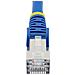 Cavo Ethernet CAT 6a - 2m - Blu - Cavo di rete LAN Low Smoke Zero Halogen (LSZH) - 10GbE 500MHz 100W PoE++ - Filo /Cavo patch schermato S /FTP con spinotto RJ45 antigroviglio e rilievi di trazione - Foto miniatura 4