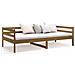 Dormeuse Miele 90x190 Cm In Legno Massello Di Pino - Foto miniatura 8