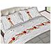Completo Lenzuola Letto In 100% Cotone Made In Italy Disegni Assortiti C.n 2 Piazze Note Grigio - Foto miniatura 1