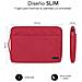 SUB-LS-0PS0103 borsa per laptop 39,6 cm (15.6") Custodia a tasca Rosso - Foto miniatura 3