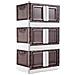 Set 3 Scatole Contenitori Stoccaggio Portaoggetti Organizer Pieghevole 3 X 45 L - Foto miniatura 1