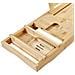 Vassoio Per Bagno Lowes Legno Di Bambù Marrone Chiaro - Foto miniatura 6
