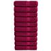 Asciugamani Doccia SOLUND 10 pz Bordeaux 70x140 cm 600gsm - Foto miniatura 1