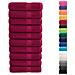 Asciugamani Doccia SOLUND 10 pz Bordeaux 70x140 cm 600gsm - Foto miniatura 2