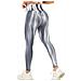 Leggings Sportivi A Vita Alta, Senza Cuciture, Grigio, Taglia M - Foto miniatura 1