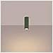 Lampada Da Soffitto Karbon 20 Verde Oliva Sl. 1607 - Minimalista Lampada Da Soffitto Verde Oliva 20x6.5x6.5 Cm - Foto miniatura 4