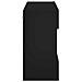 Mobile TV a Parete con Luci LED Nero 78,5x30x60,5 cm - Foto miniatura 6