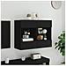 Mobile TV a Parete con Luci LED Nero 78,5x30x60,5 cm - Foto miniatura 10