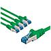 69363 cavo di rete Verde 1 m Cat6a S /FTP (S-STP) - Foto miniatura 1