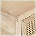 Lusso Casadino -  Tavolino Da Salotto 90x50x37 Cm Legno Massello Di Mango E Canna - Foto miniatura 5