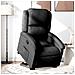 Poltrona Alzapersona Reclinabile Nera in Tessuto - Foto miniatura 2