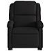 Poltrona Alzapersona Reclinabile Nera in Tessuto - Foto miniatura 8
