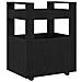 Carrello da Cucina  Nero Rovere 60x45x80 cm Legno Ingenerizzato - Foto miniatura 8